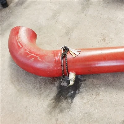 Prefabricage pijpspoelen: pijp met bocht